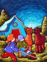 La belle vie 18 x 14